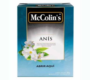 ANIS MC COLINS X 100 BOLSITAS FILTRANTES