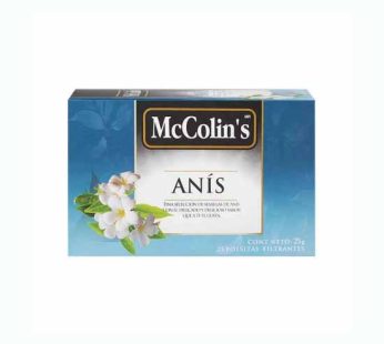 ANÍS MC COLINS X 25 BOLSITAS FILTRANTE