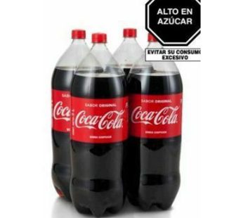 COCA COLA 3 LT PQT DE 4 UN