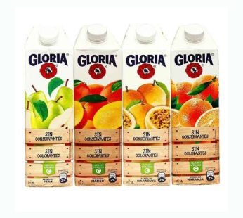 JUGOS GLORIA X 1 LT CJ X 12 UND