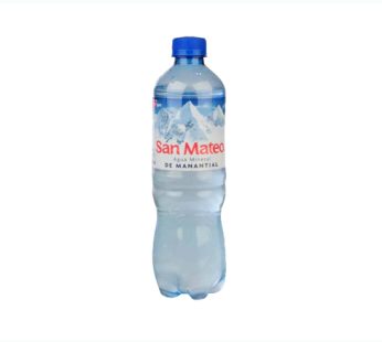 SAN MATEO C/GAS 600 ML PQT X 15 UND