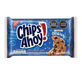 GALLETA CHIPS AHOY PACK X 6 UNIDADES