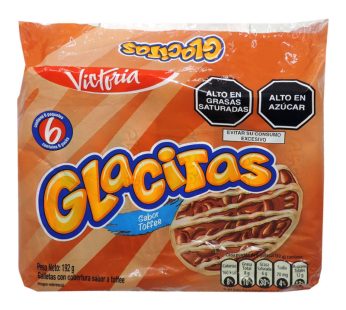 GALLETA GLACITAS PACK X 6 UNIDADES