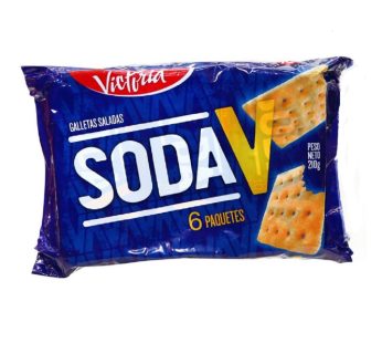 GALLETA SODA V PACK X 6 UNIDADES