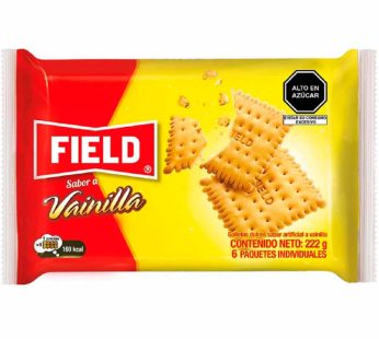 GALLETA VAINILLA FIELD PACK X 6 UNIDADES