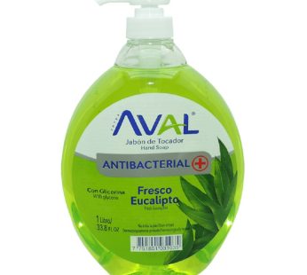 JABON LIQUIDO AVAL ANTIBACTERIAL X 400ML