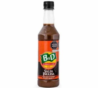 SALSA INGLESA B&D x 500ML