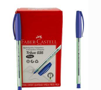 LAPICERO FABER-CASTELL TRILUX 035 FINE CJ X 50 UND