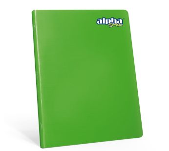 CUADERNO A4 ALPHA SCOOL´S TRIPLE RENGLÓN X 88 HJ