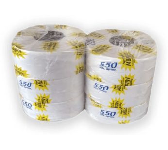 PAPEL INSTITUCIONAL LISO 550 MT X 6 ROLLOS MILAGROS